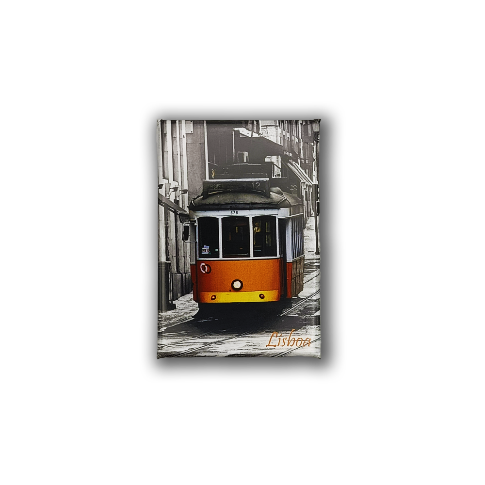 Íman de frigorífico do bonde de Lisboa
