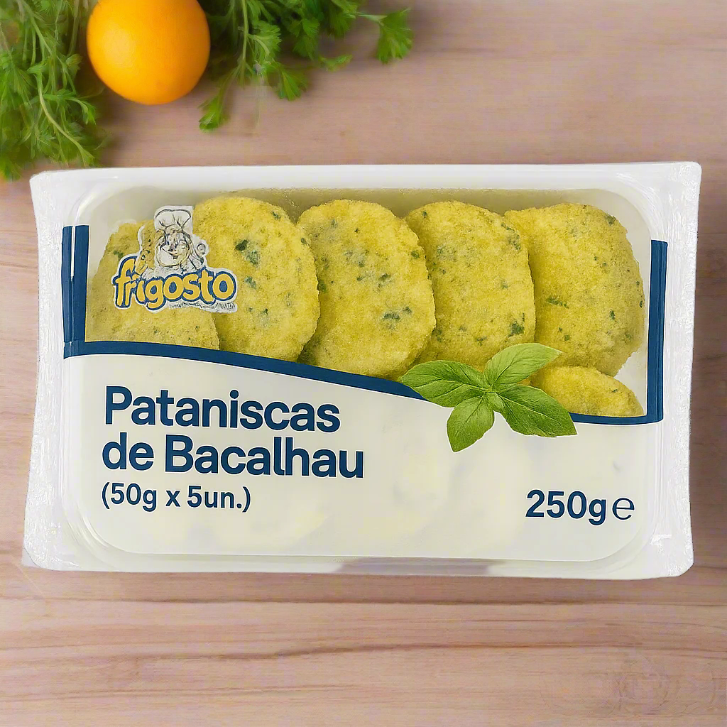 Codfish Fritters Pataniscas de Bacalhau 5 pcs. – 250g
