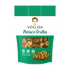 Green packaging of Vãelisa Petisco Orelha with product image and brand logo.