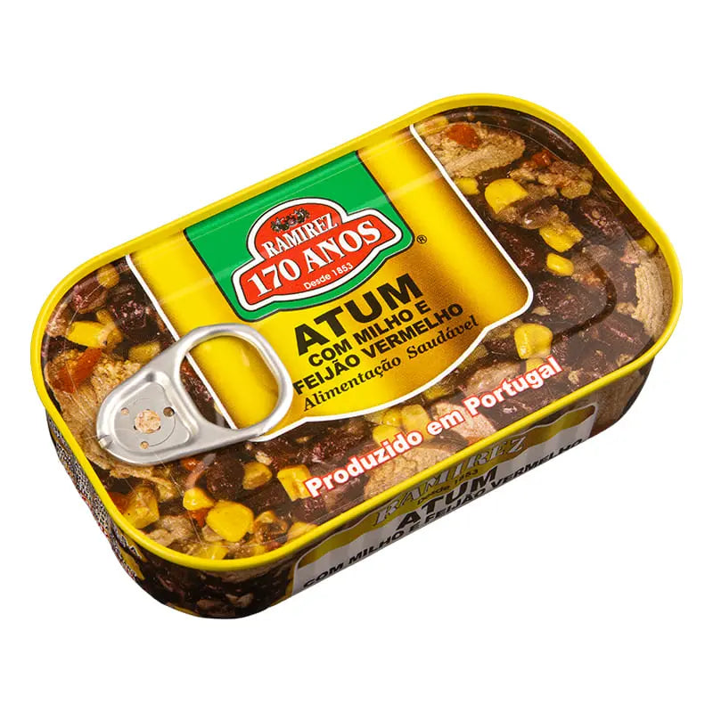 Atum com Milho e Feijão Encarnado - 120g