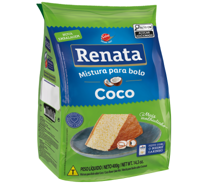 Mistura de Bolo Coco - 400g
