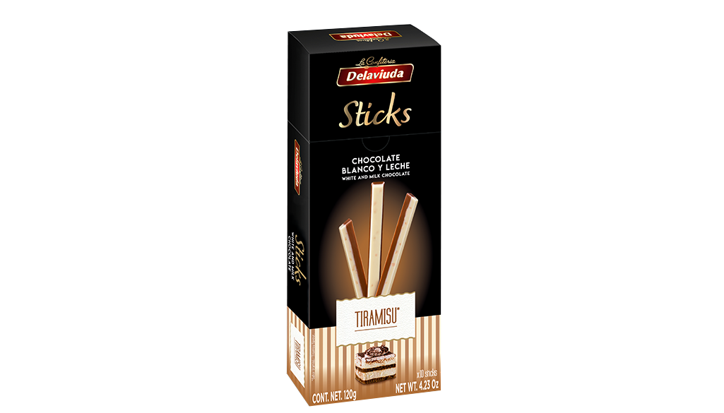 Chocolate Tiramisu Sticks - 120g