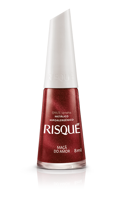 Apple of Love Metallic Red Nail Polish - 8ml