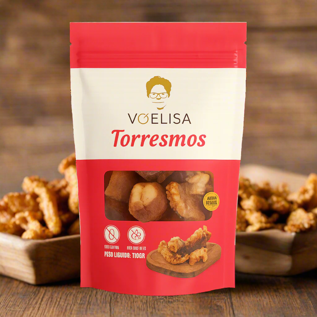 Pork Cracklings “Torresmos” Snack – 110g