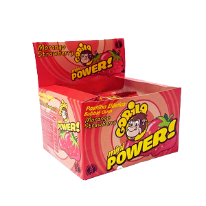 Gorilla-Erdbeer-Power-Lutschtablette