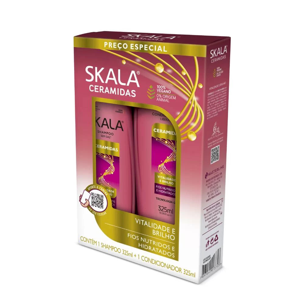 Ceramides Shampoo and Conditioner Kit - 325ml