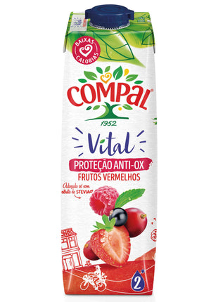 Compal Vital Frutos Vermelhos - 1L