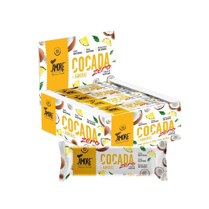 Cocada com Abacaxi Zero