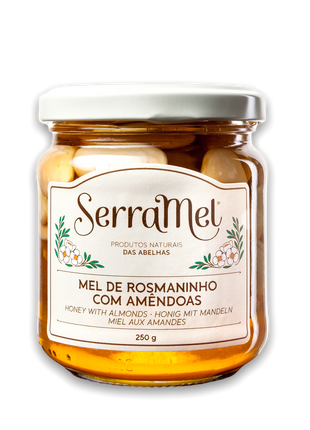 Serramel Mel Rosmaninho mit Amêndoas - Euromel 250g