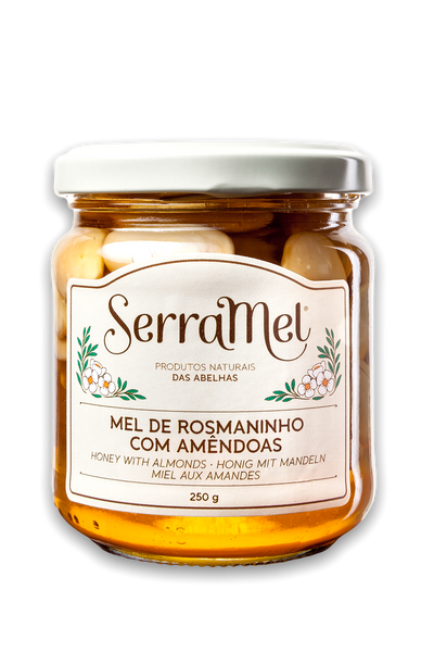Rosemary Honey with Almonds - 250g
