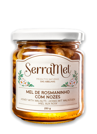 Rosemary Honey with Nuts - 250g