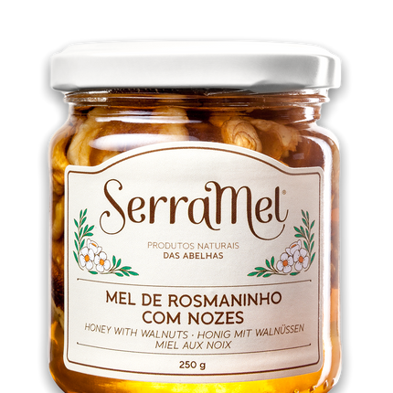 Serramel Mel Rosmaninho mit Nozes - Euromel 250g