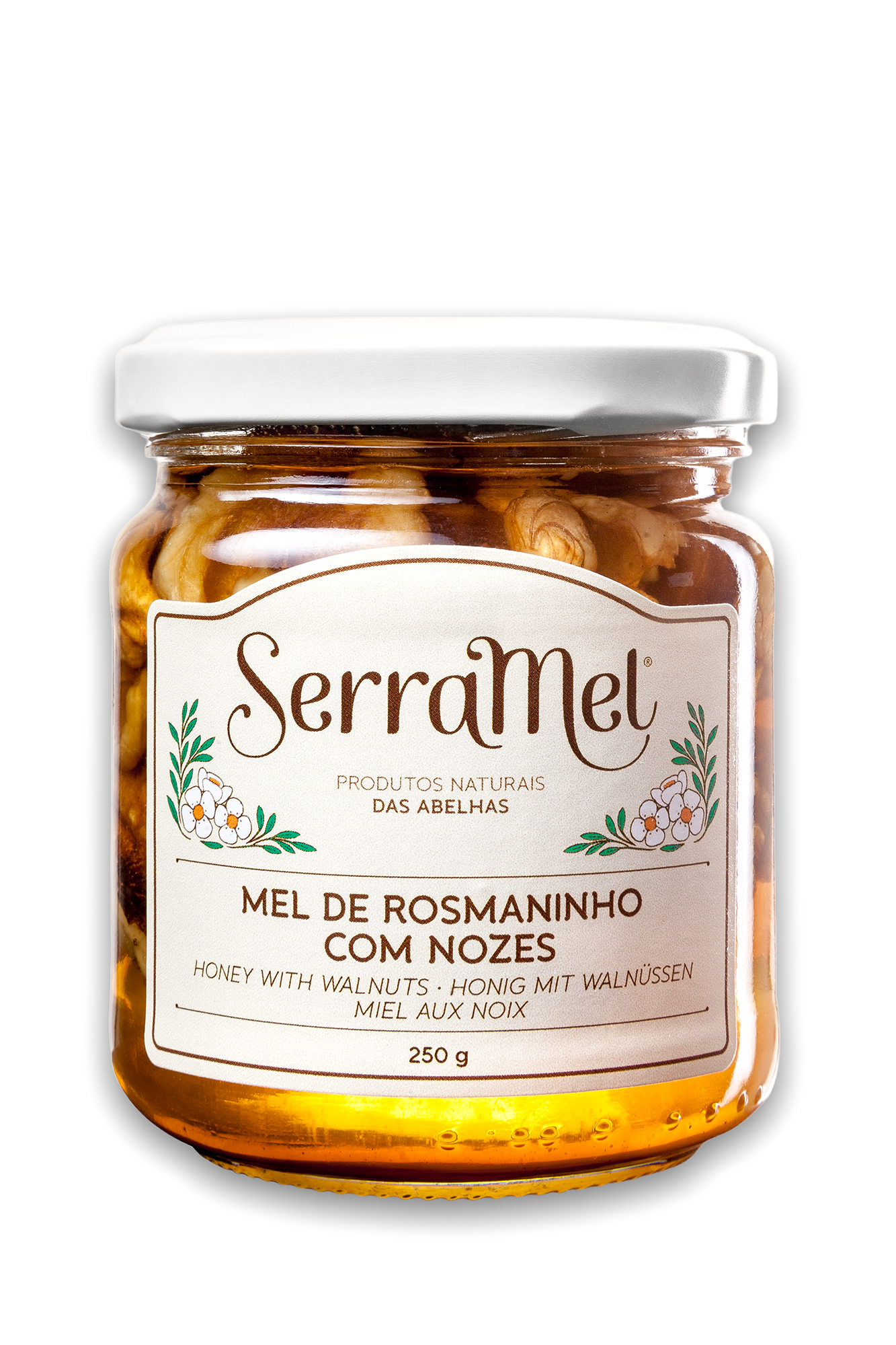 Rosemary Honey with Nuts - 250g