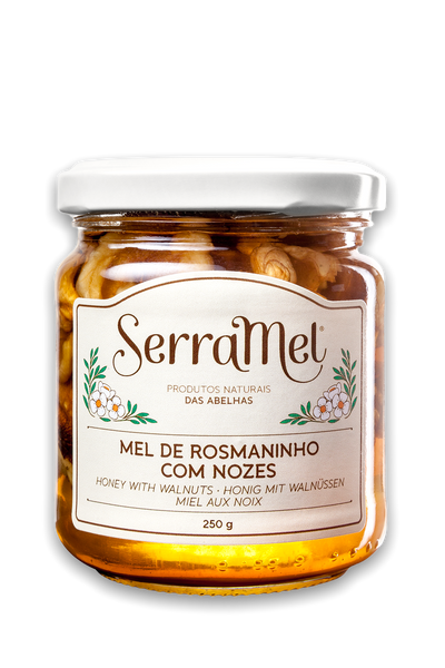 Rosemary Honey with Nuts - 250g