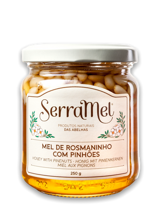 Rosemary Honey with Pine Nuts - 250g