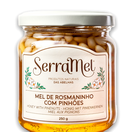 Mel de Rosmaninho com Pinhões - 250g