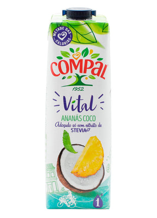 Compal Vital Ananas e Coco - 1L