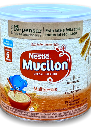 Cereal Mucilon Multicereais - 400g