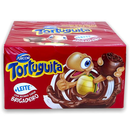 Schokoladenschildkröte mit Brigadeiro-Füllung