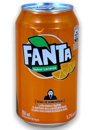 Fanta Orange aus Brasilien - 350ml