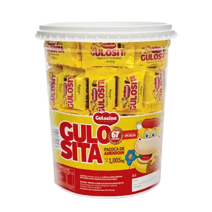Gulosina Paçoca Rolha