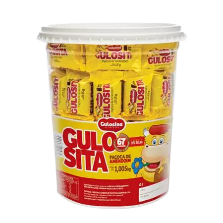 Gulosita Paçoca Rolha