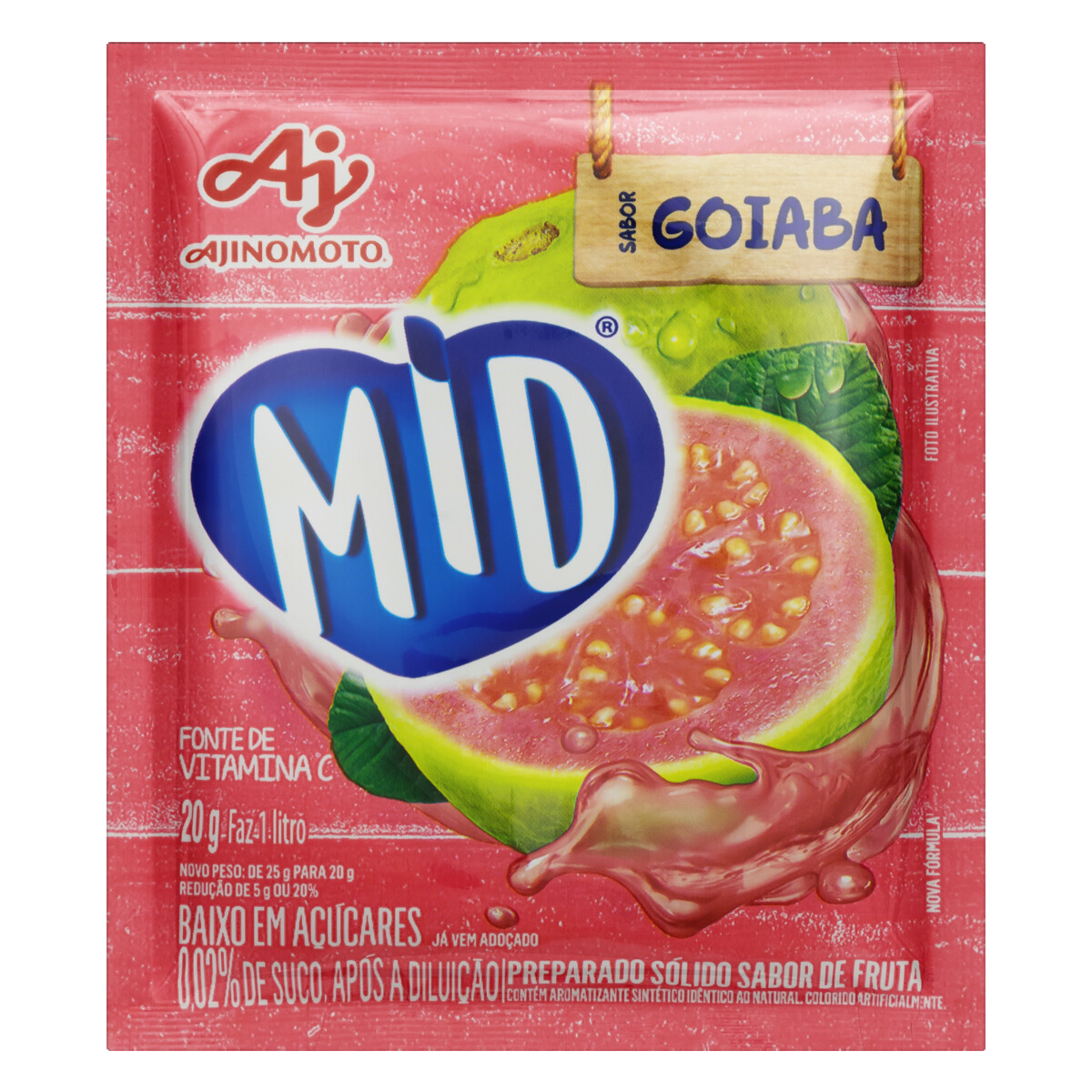 Refresco MID Goiaba