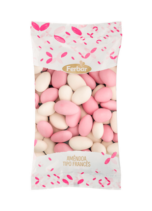 Pink and White French Almonds - 180g