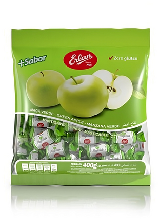 Grüne Apfelbonbons – 400 g