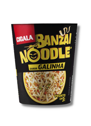 Banzai Noodle Sabor Galinha - 67g