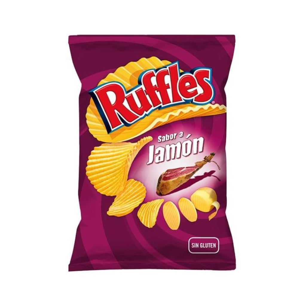 Ruffles Ham Flavor Potato Chips • 45 G – Made in Market