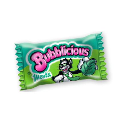 Pastilha Elástica Bubblicious Menta