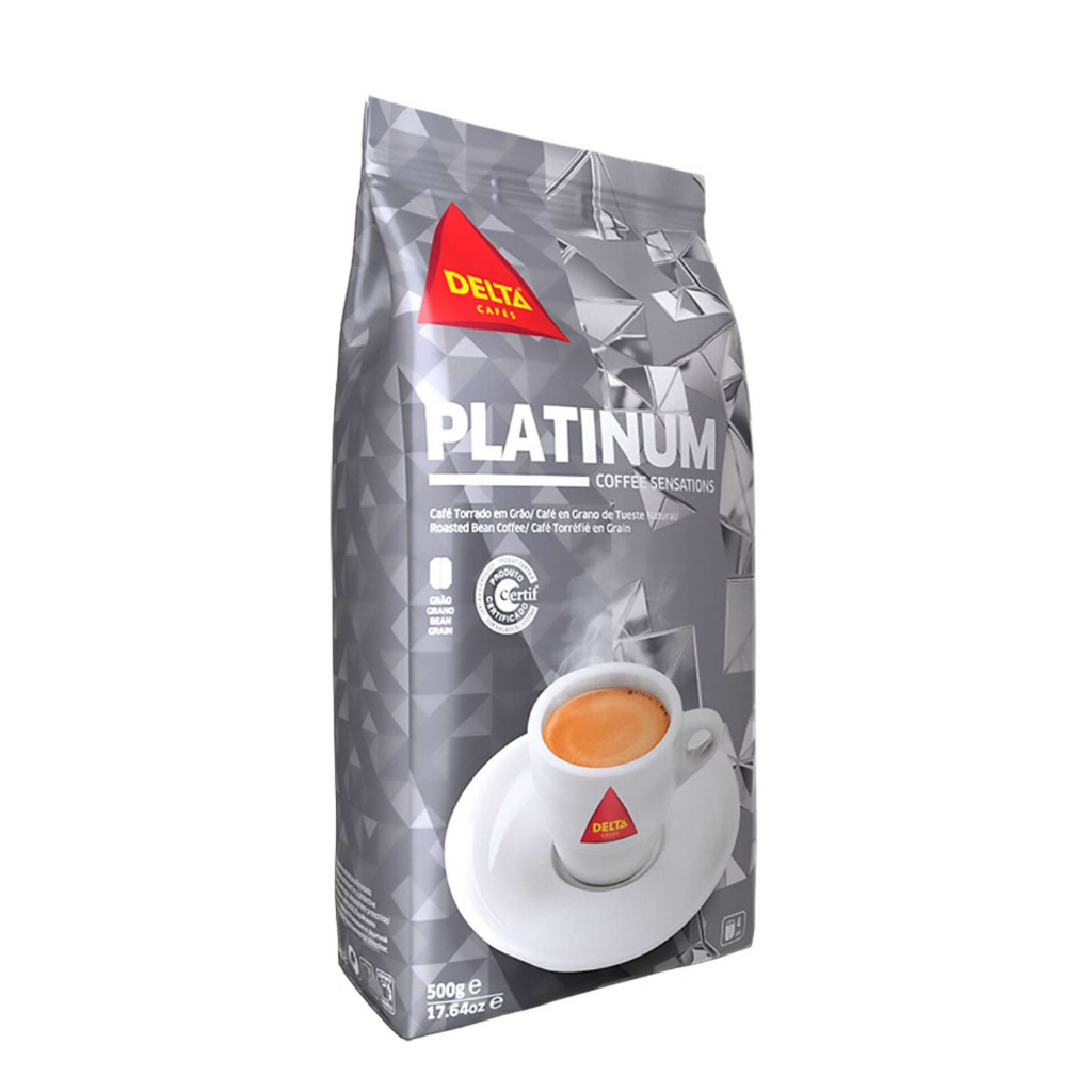 Café Delta em Grão Platinum • 500 G – Made in Market