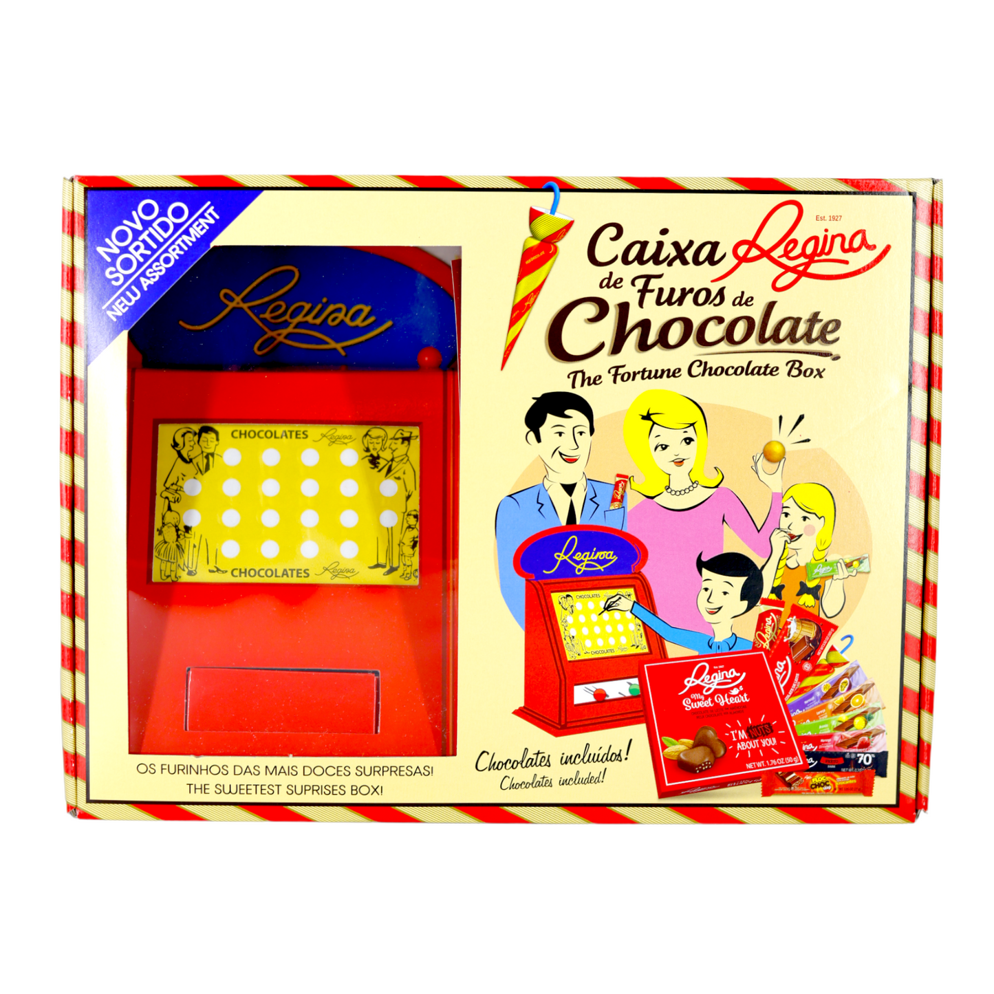 Regina Box of Mini Chocolate Holes - 513g