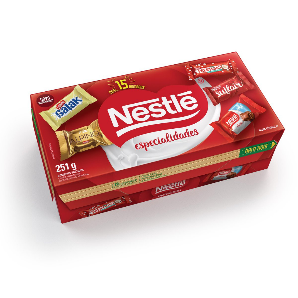 Caixa de Bombons Especialidades - 251g