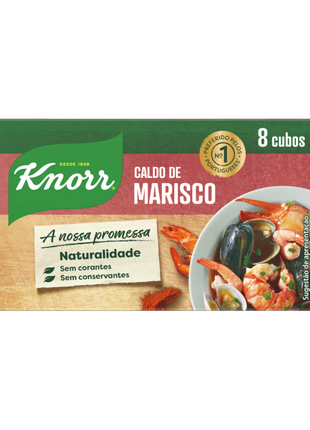 Caldo de Marisco em Cubos Knorr - 80g