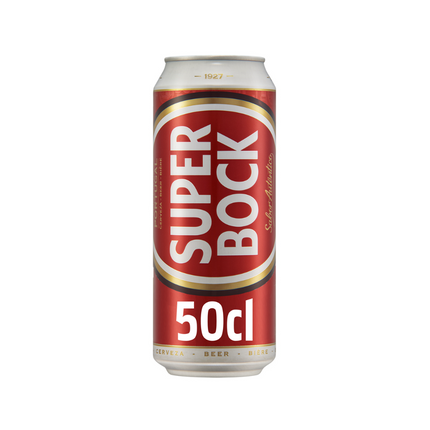 Cerveja Super Bock em Lata - 500 ml