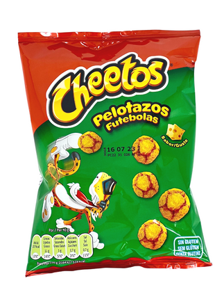 Cheetos Pelotazos Futebolas Käsegeschmack