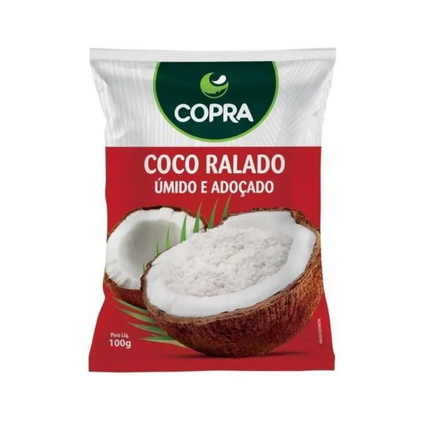 Coco Ralado e Adoçado - 100g