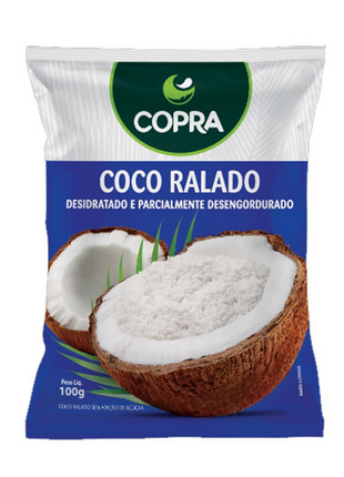 Coco Ralado sem Açúcar - 100g