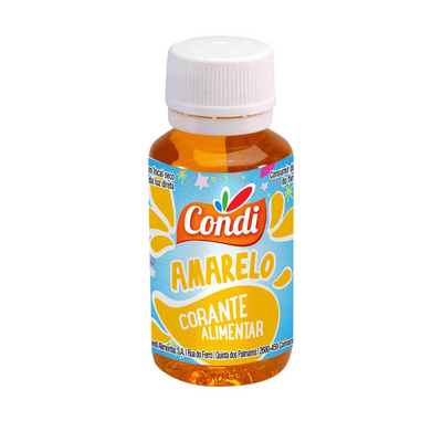 Corante Líquido Amarelo - 25ml