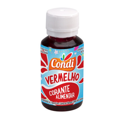 Corante Líquido Vermelho - 25ml
