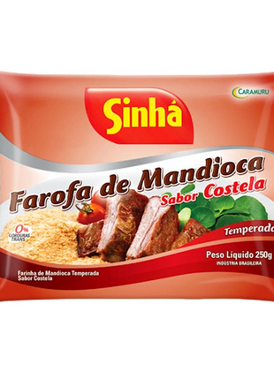 Farofa Mandioca Sabor a Costelinha - 250g