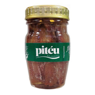 Anchovy Fillets in Pitéu Olive Oil - 80g
