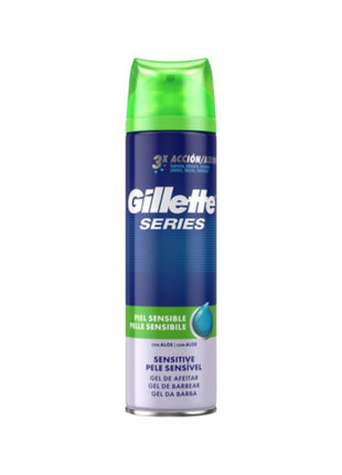 Gel p/Pele Sensível Gillette - 200 ml
