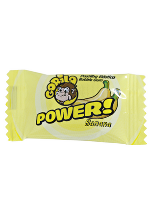 Gorilla Power Kaugummi Banane