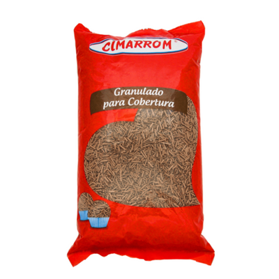 Granulado de Chocolate Preto - 1kg