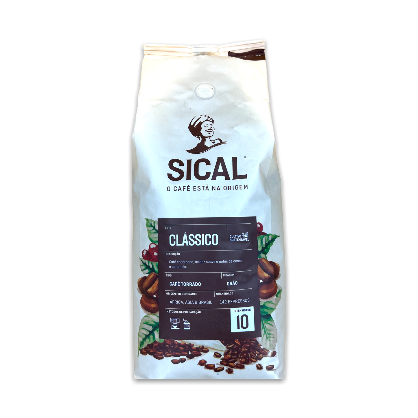 Klassisch geröstete Kaffeebohnen – 1 kg