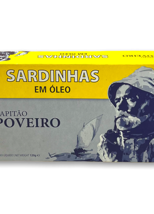 Sardinhas em Óleo Capitão Poveiro - 120g