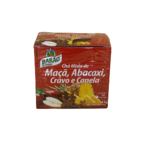 Chá de Maçã, Abacaxi, Cravo e Canela
